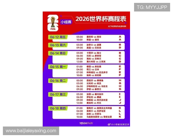 2026年美加墨世界杯官网全面解析赛事时间与赛程安排指南